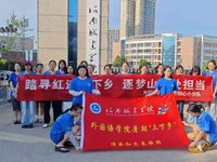 返家乡!河南城建学子化身红色宣讲员