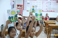 七彩假期润童心,多彩课堂伴童行——东湖学院捕梦计划开展特色课堂教学