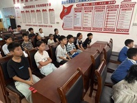 广东财贸职业学院“乡约翼梦突击队”走进陂头村开展反诈科普活动