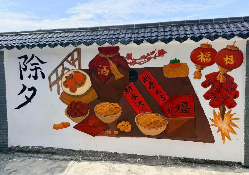 绘制完成的一部分传统节日图1